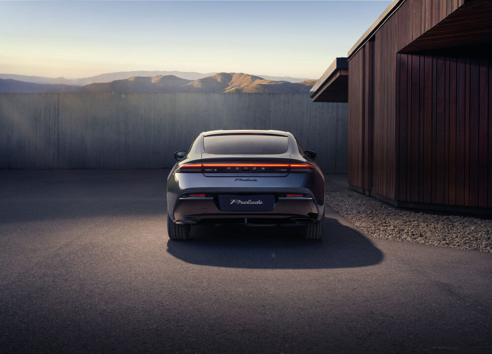 honda prelude recht van achter