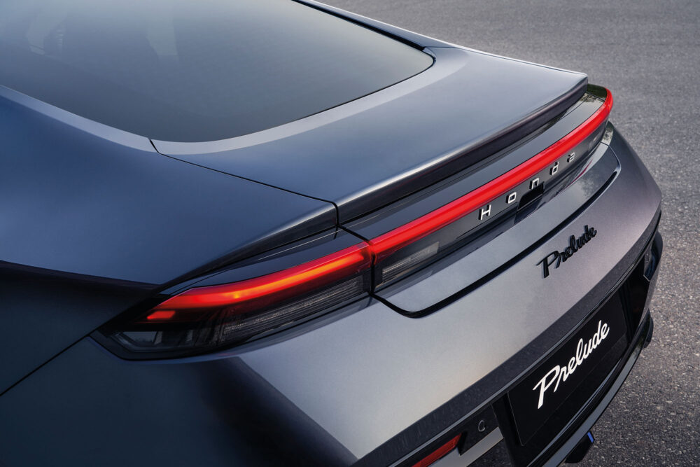 honda prelude achterzijde