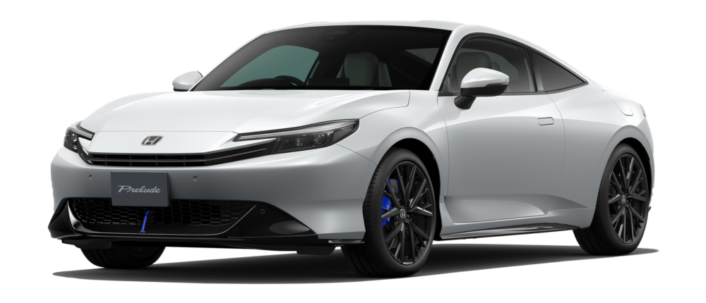 honda prelude in het wit