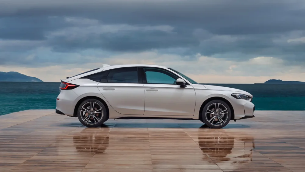 honda civic van opzij